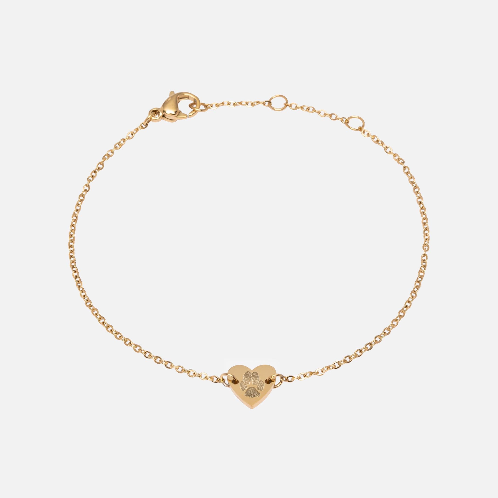 Bracelet With Heart Pendant