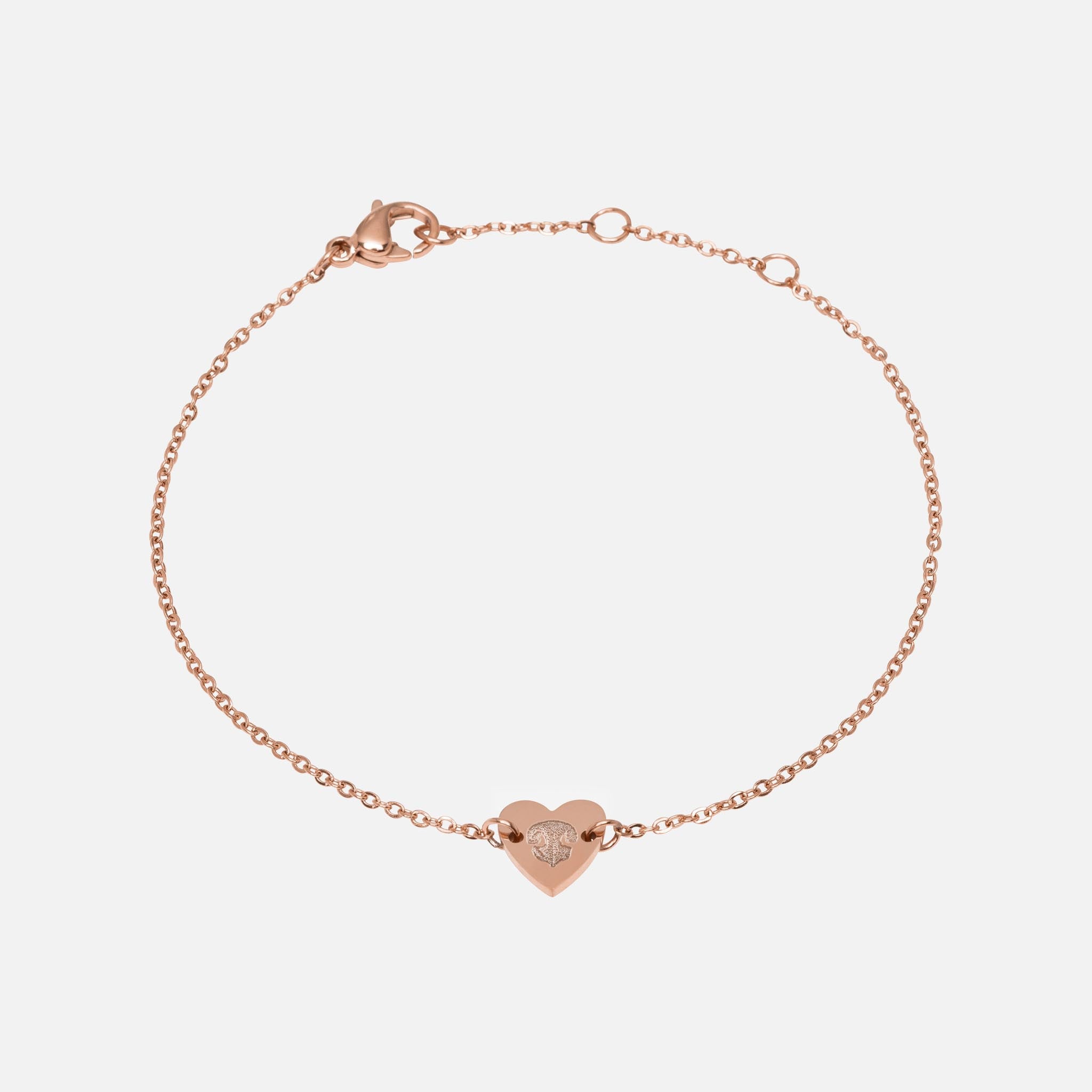 Bracelet With Heart Pendant