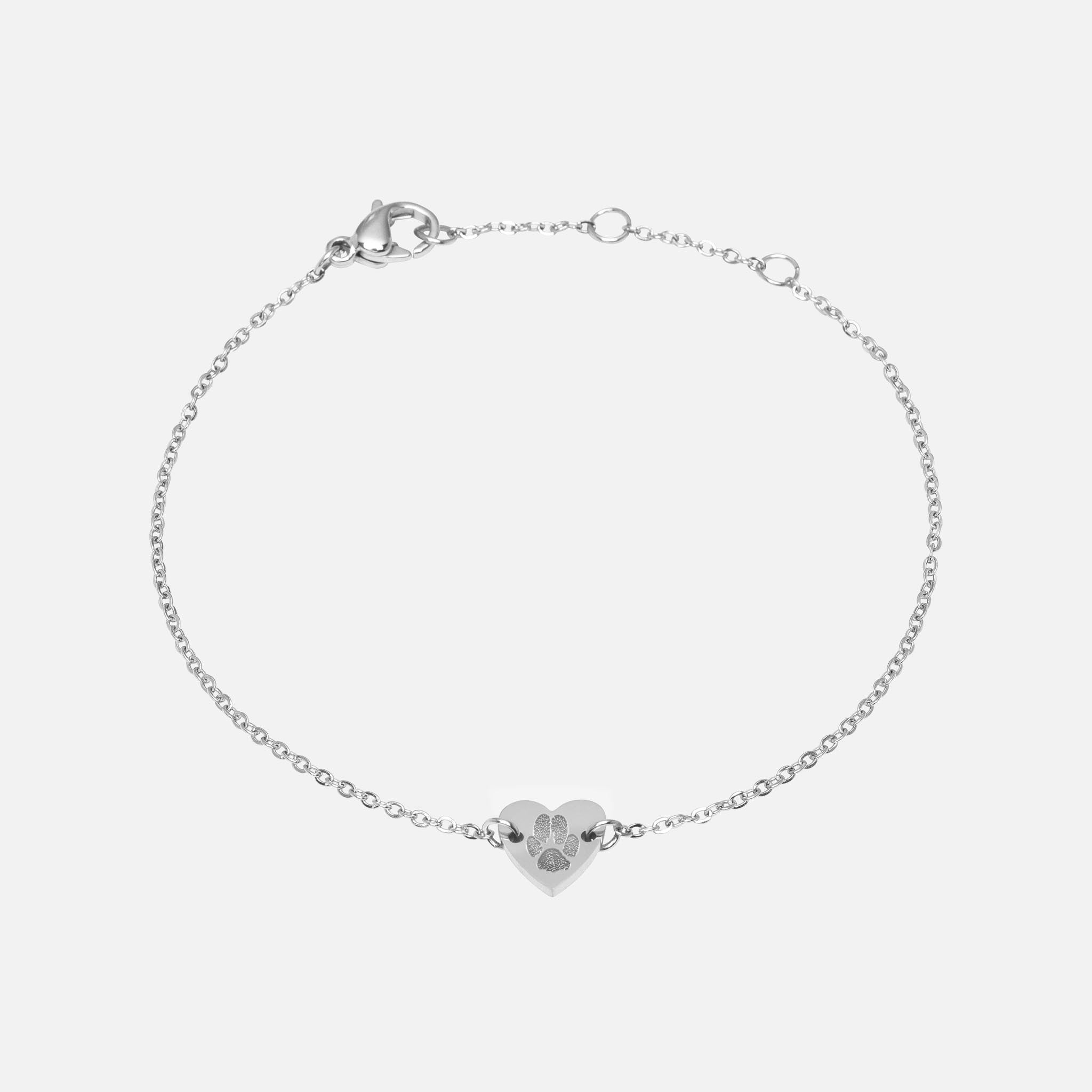 Bracelet With Heart Pendant
