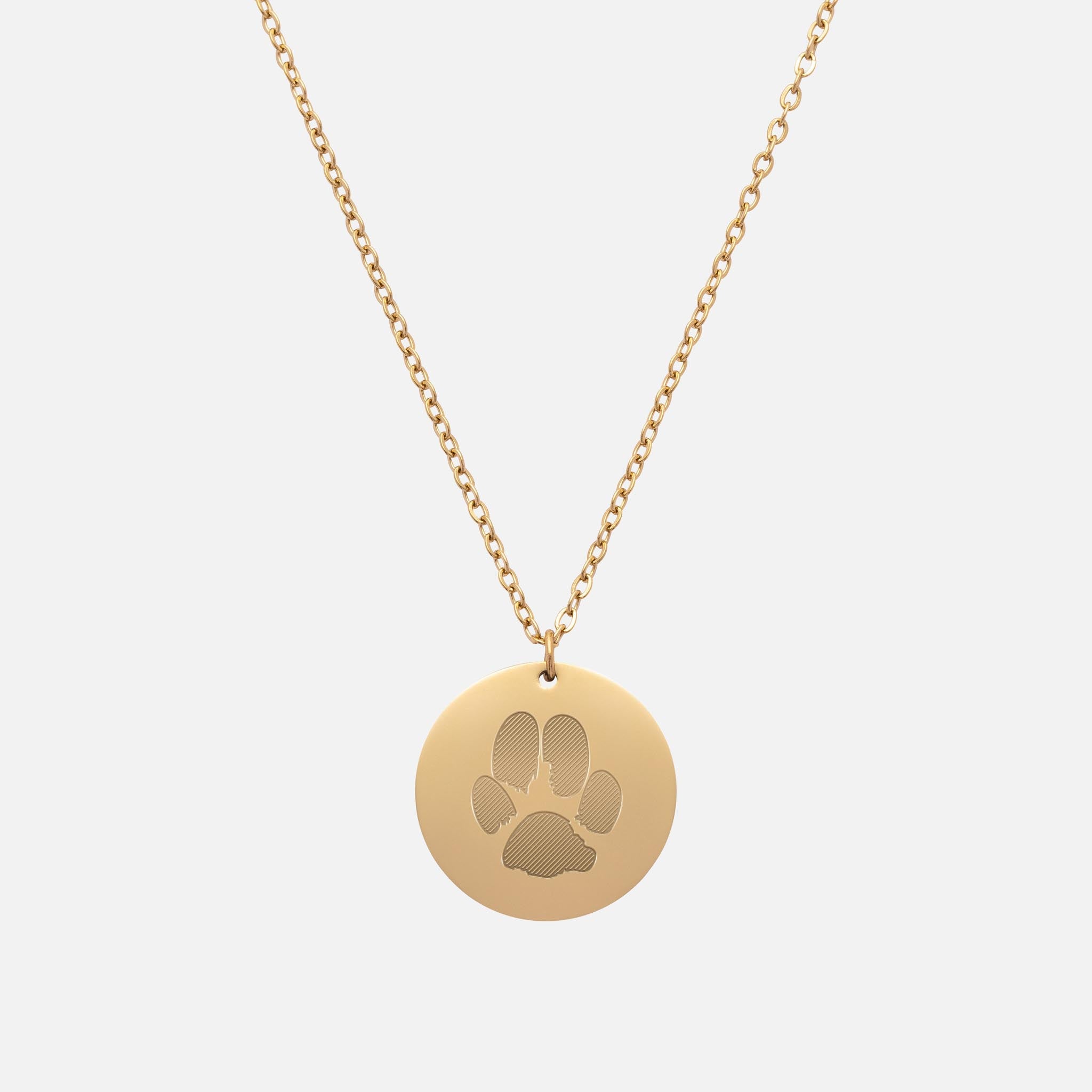 Necklace With Round Pendant