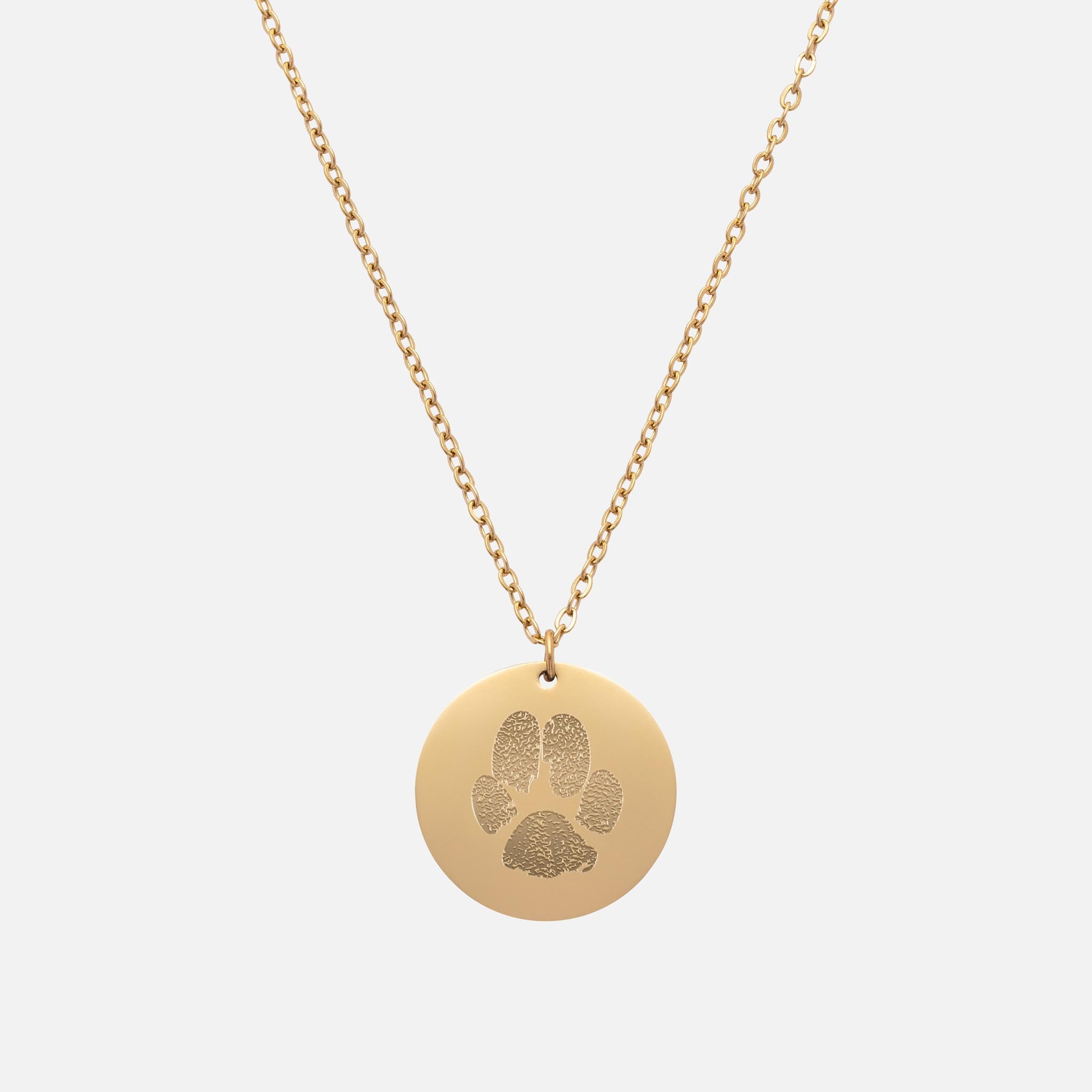 Necklace With Round Pendant
