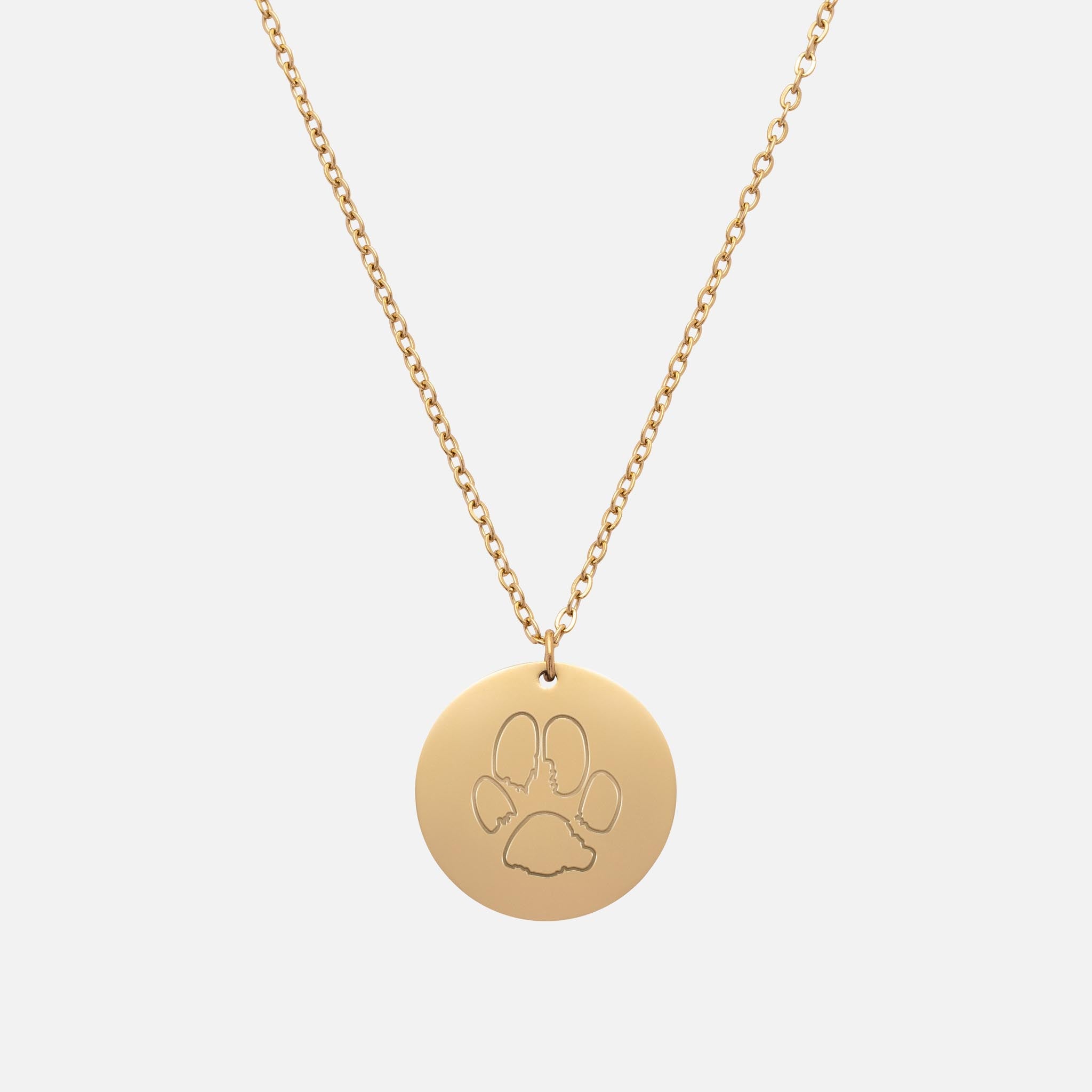 Necklace With Round Pendant