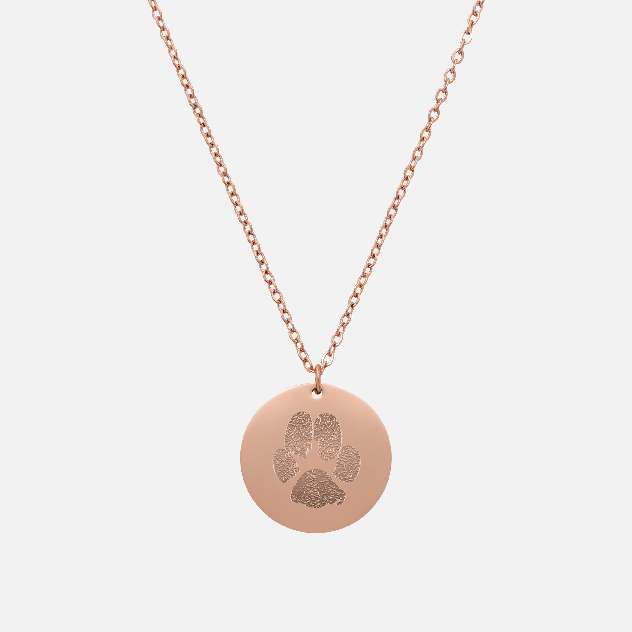 Necklace With Round Pendant