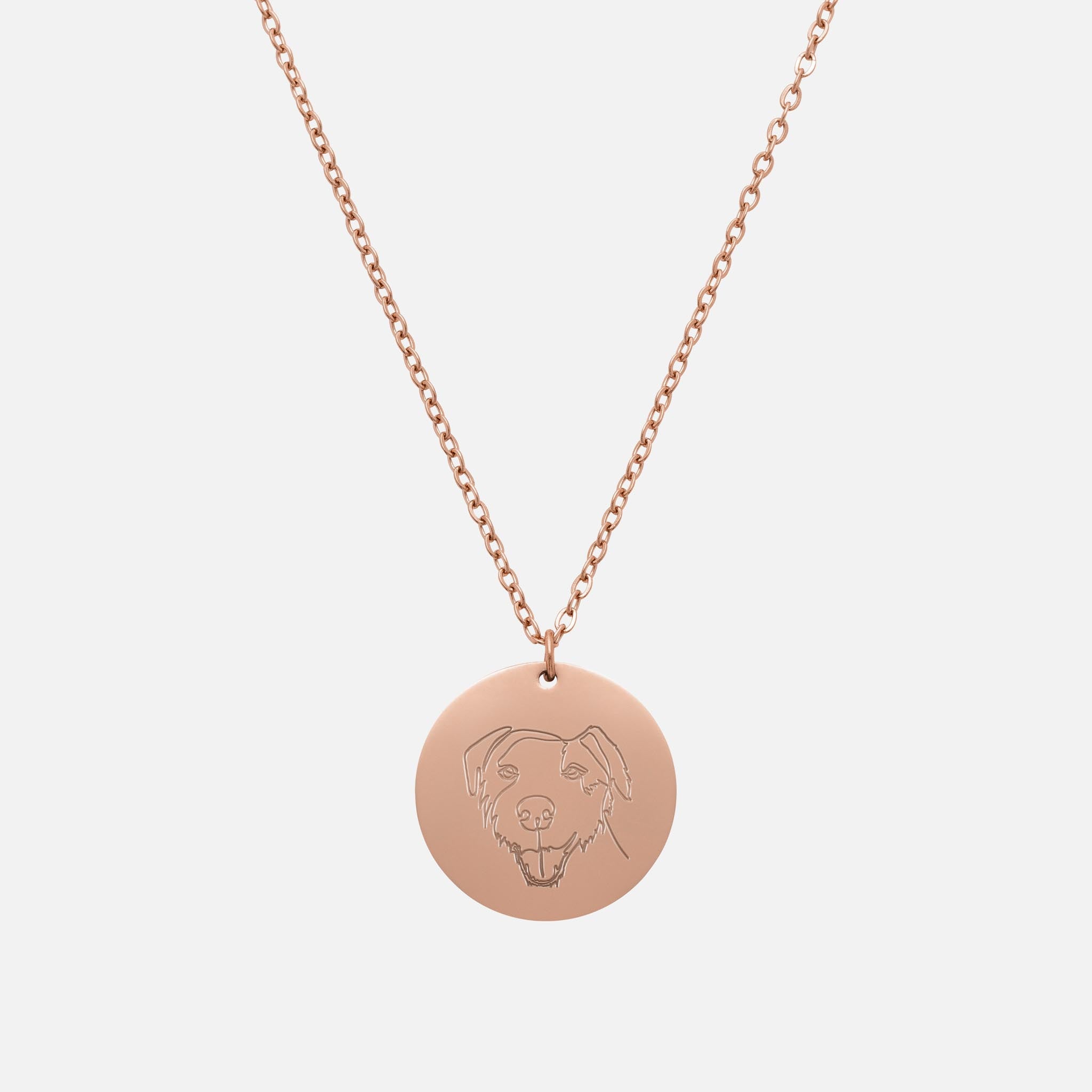 Necklace With Round Pendant