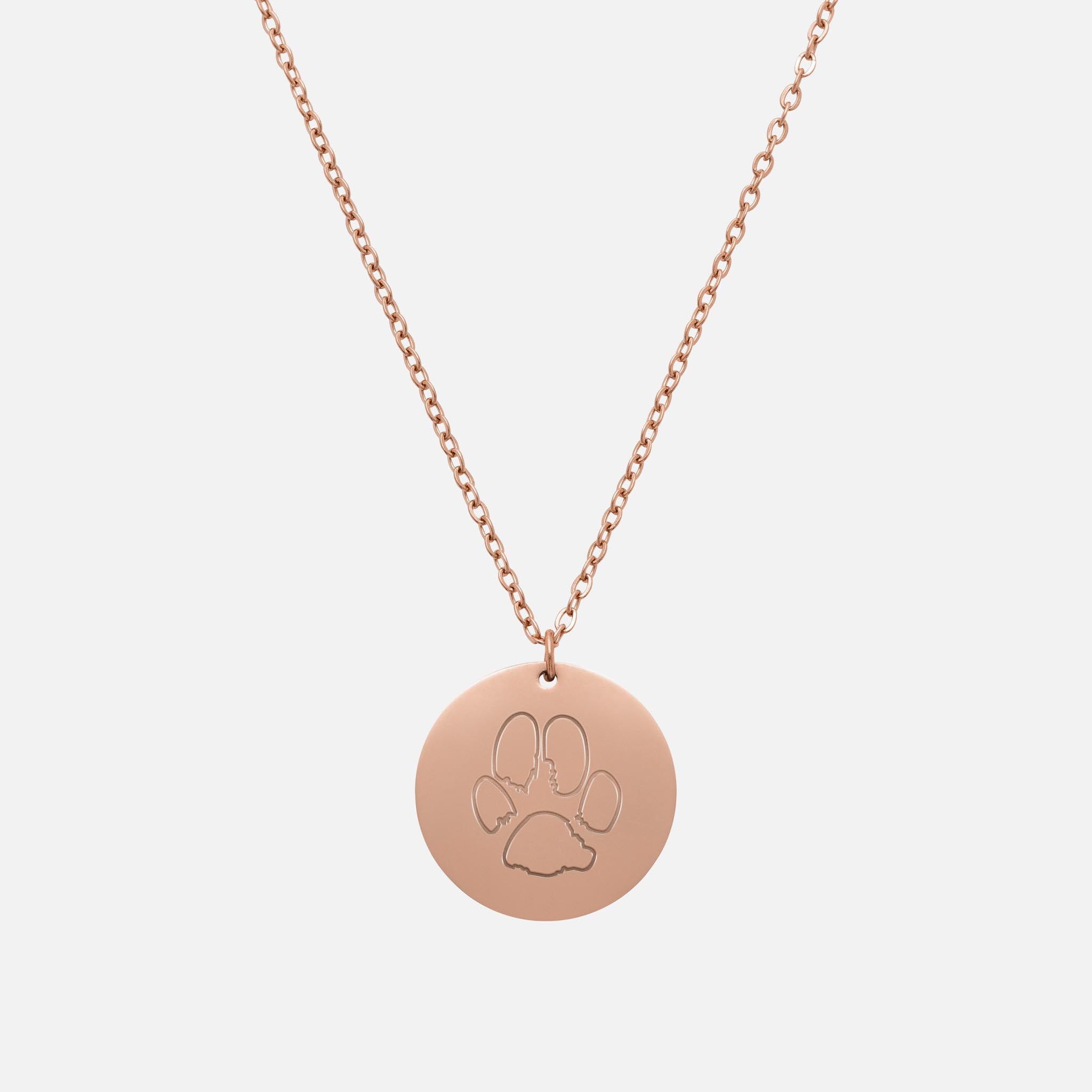 Necklace With Round Pendant
