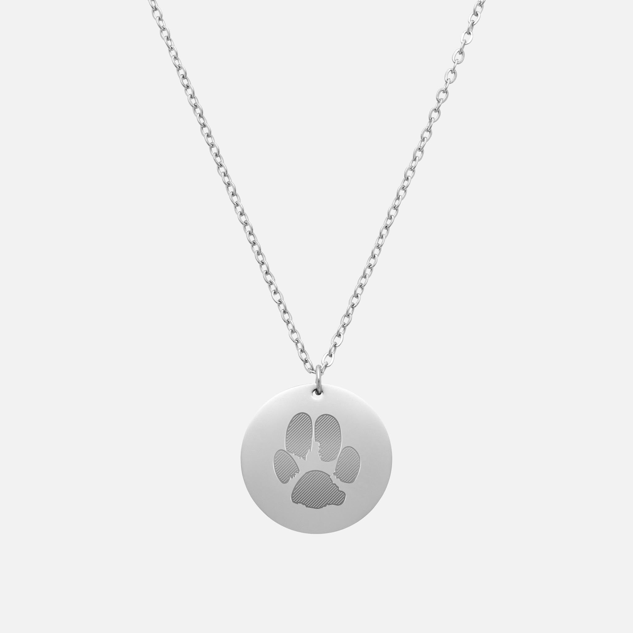 Necklace With Round Pendant