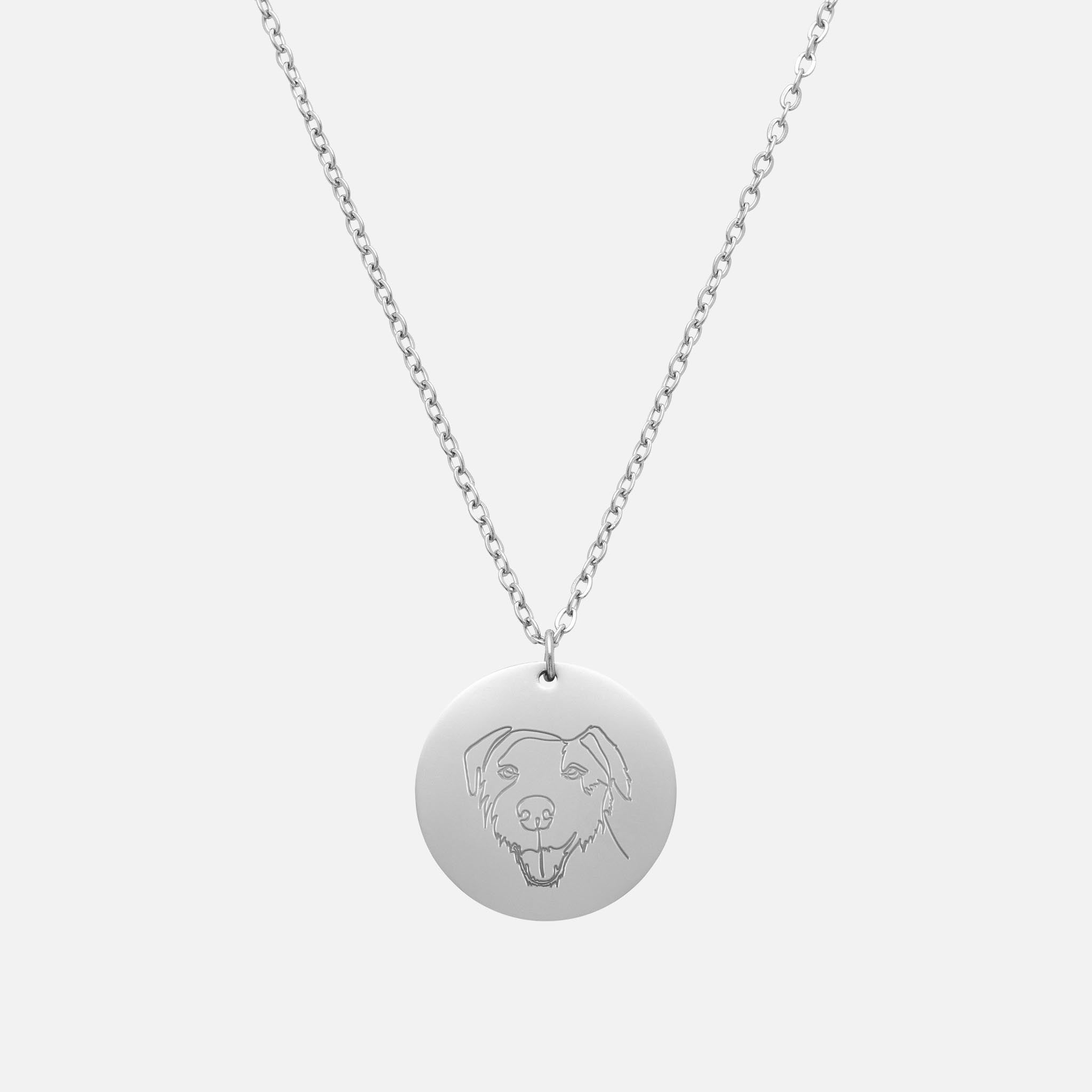 Necklace With Round Pendant