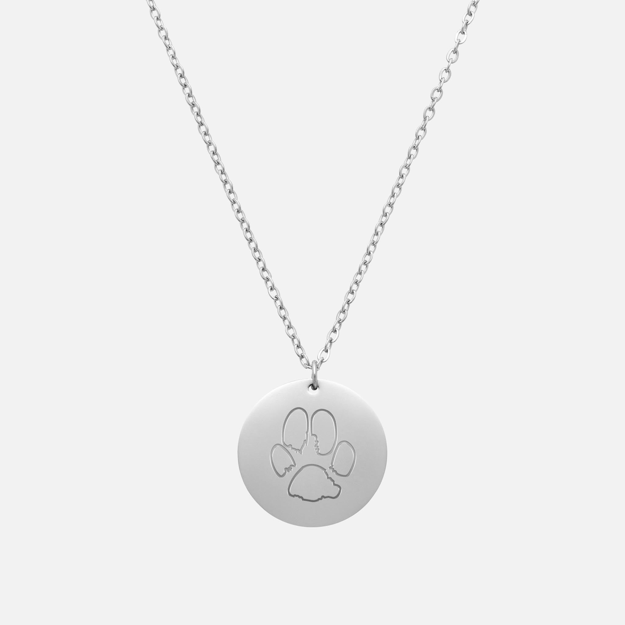 Necklace With Round Pendant